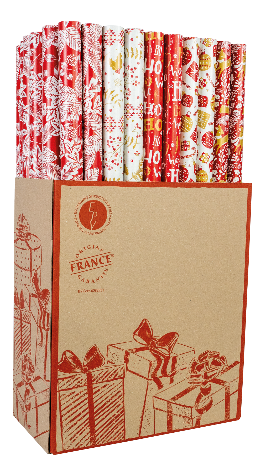 Gift Wrap Consumer Rolls