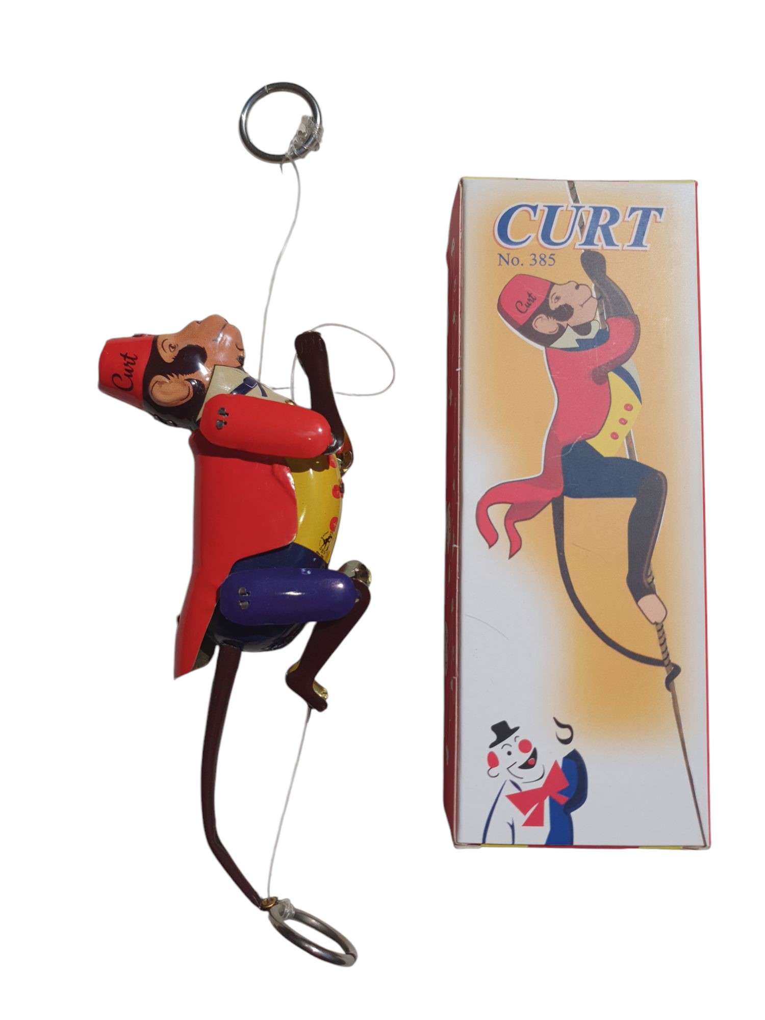 Curt, the climbing monkey, Made in India