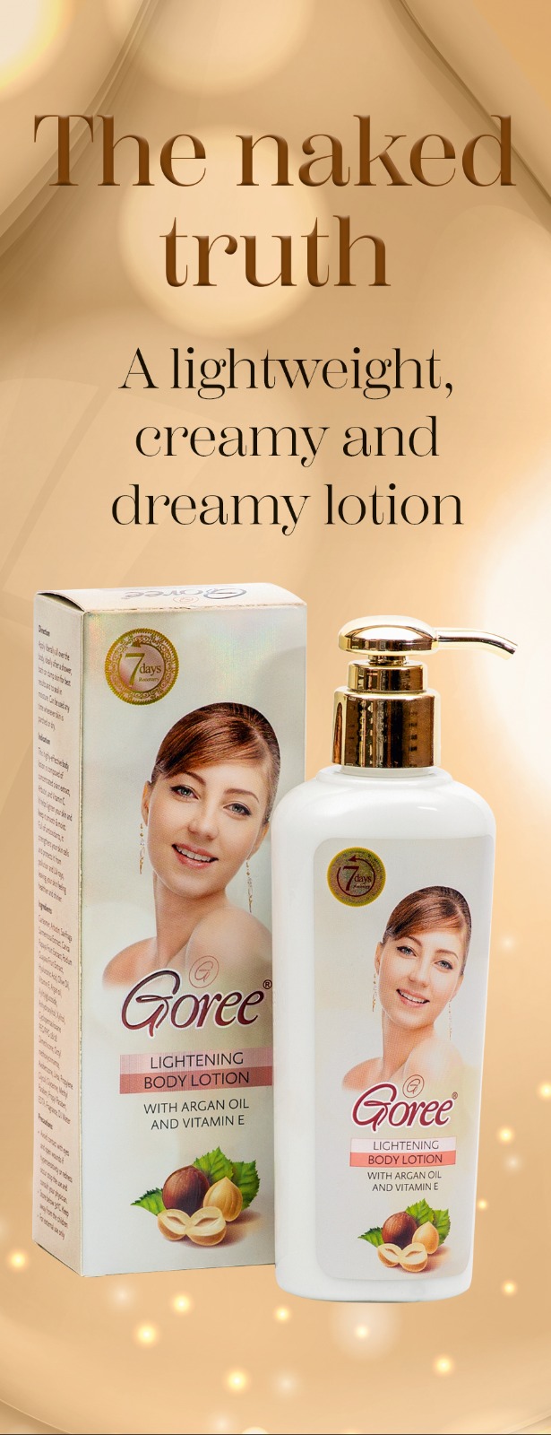 GOREE LIGHTENING BODY LOTION