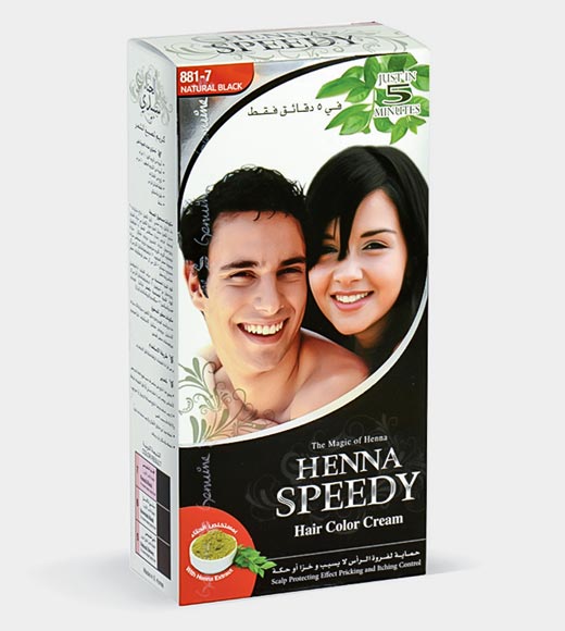 Henna Speedy Hair Color Cream Set