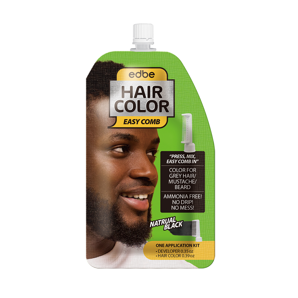 Hair Color Easy Comb NATURAL BLACK