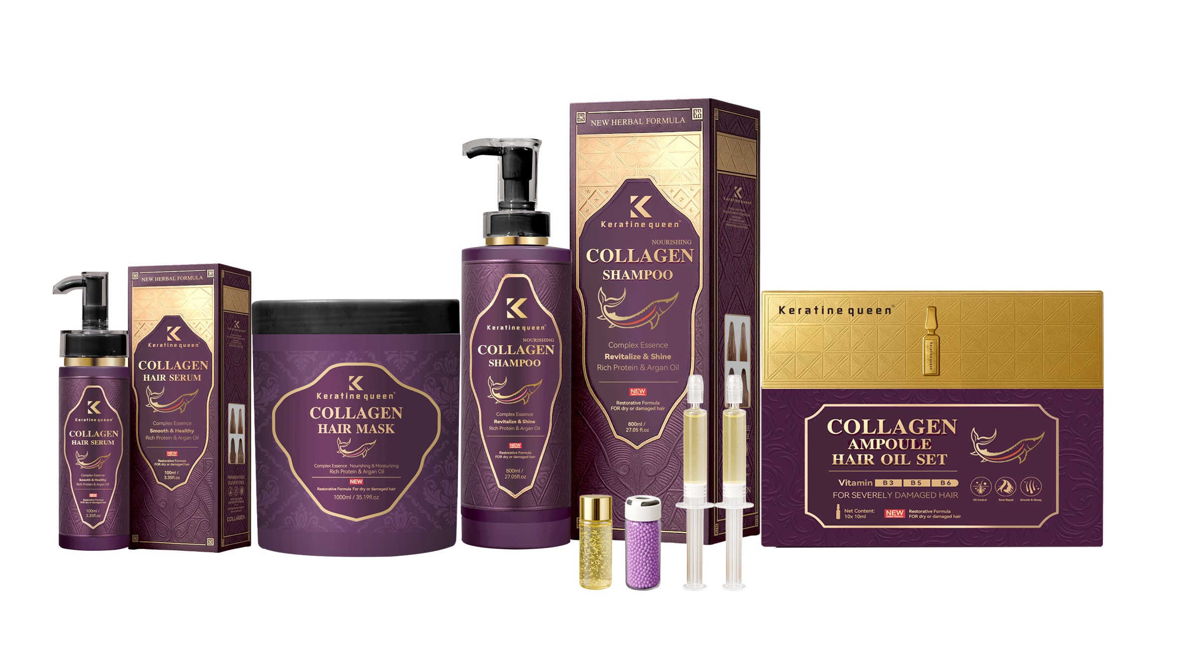 COLLAGEN NOURISHING HAIR CARE SET