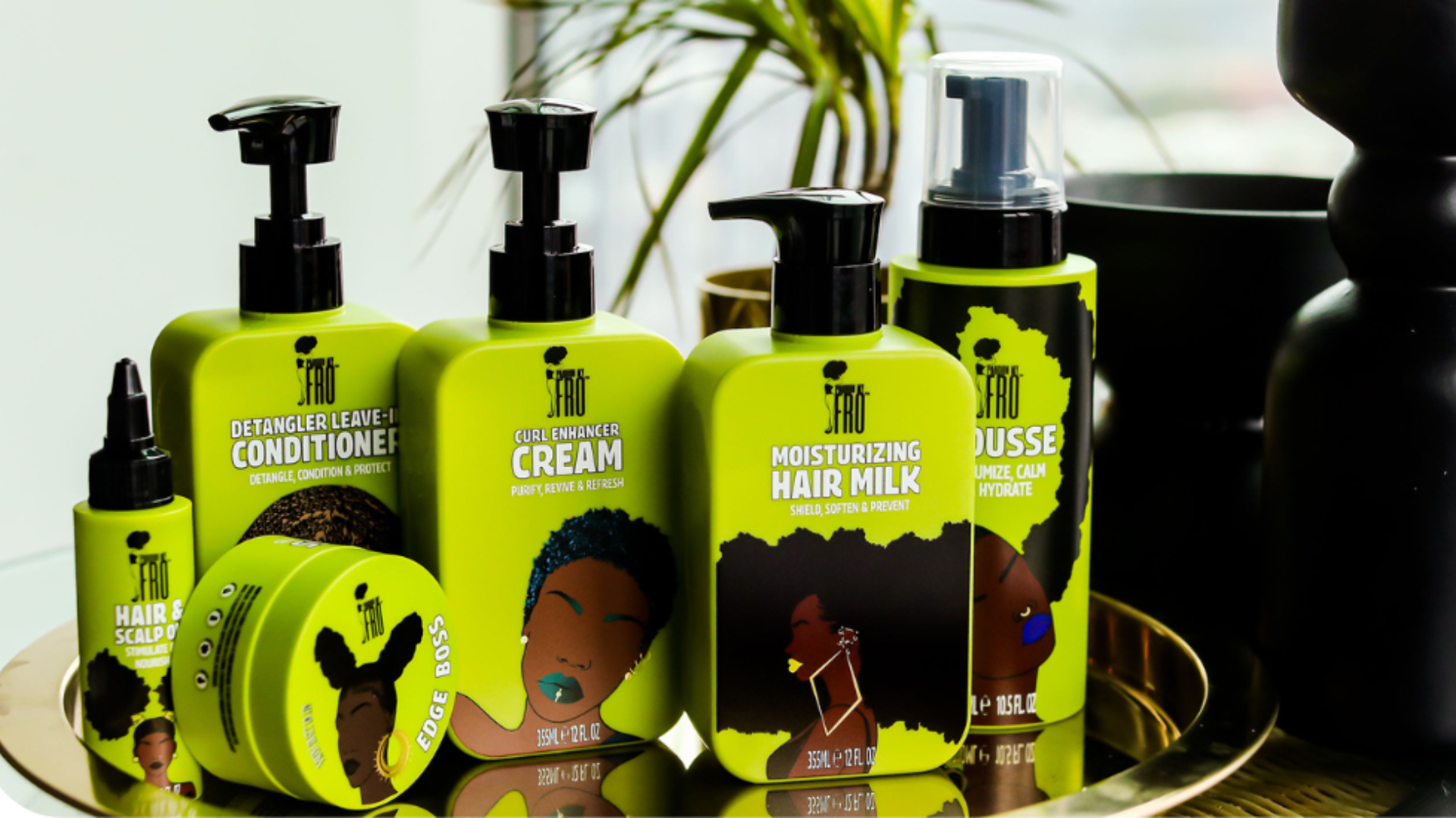 PARDON MY FRO - Crafted specifically for women proud of their hair and their heritage.