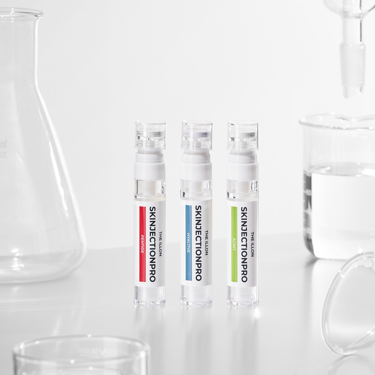 THE ILLON SKINJECTIONPRO PENTIDE / HYALTIVE / ACNIT KIT
