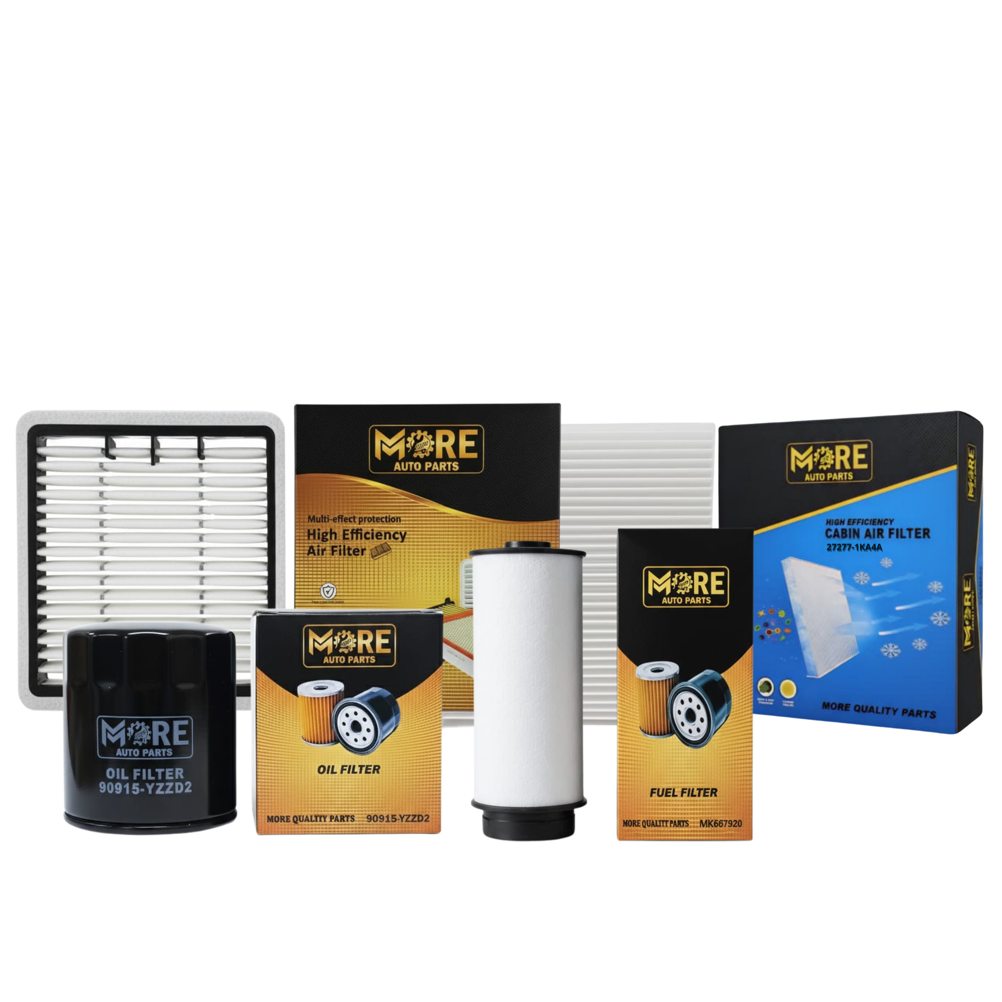 Filters Oil/Fuel/Air/Ac Cabin