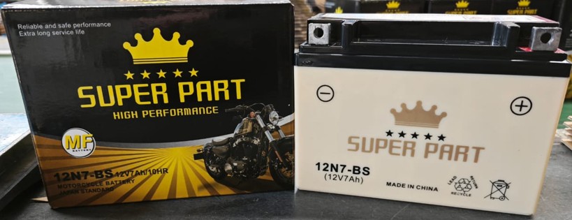 SUPER PART (MOTORCYCLE BATTERY)
