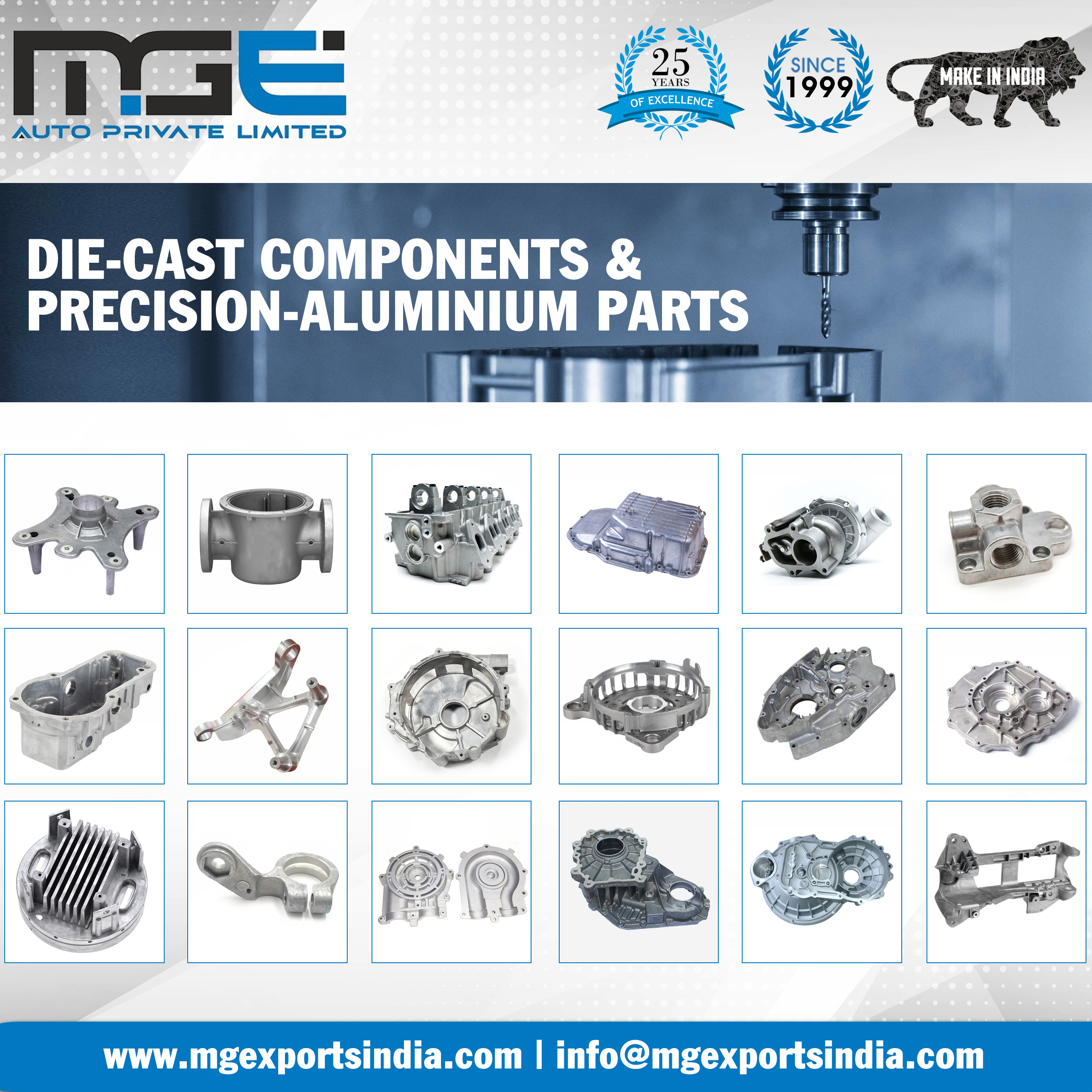 Die-Cast Components & Precision-Aluminium Parts – Engineered for Strength and Accuracy