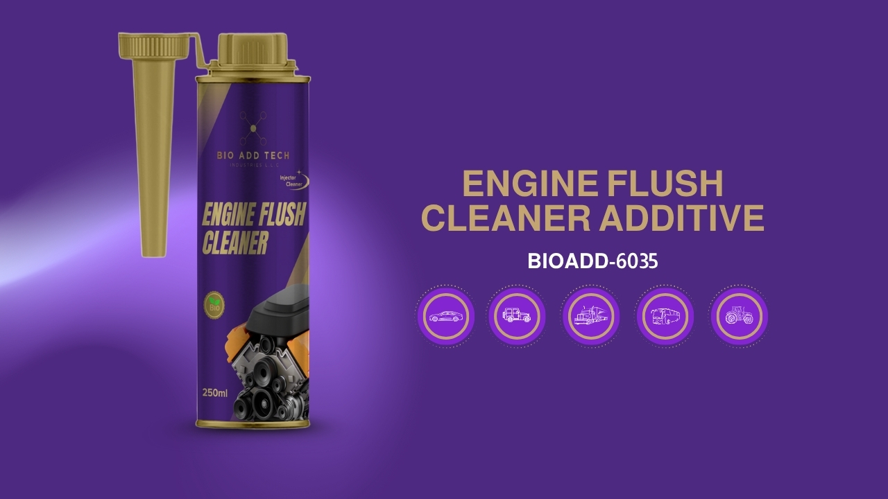 ENGINE FLUSH CLEANER ADDITIVE BIOADD-6035
