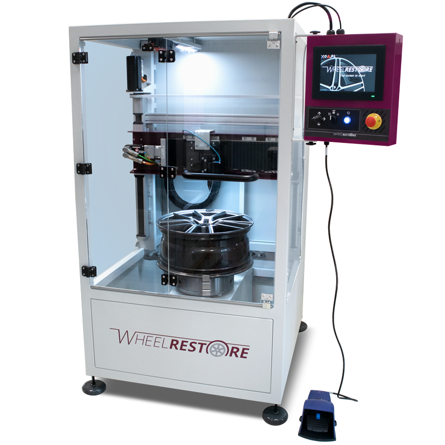 Alloy Wheel Repair Machine - Diamond Cut Wheels