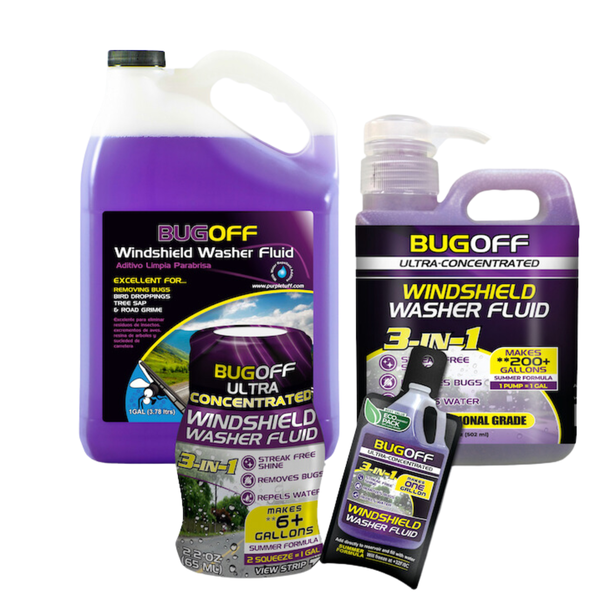 BUGOFF® Windshield Washer Fluid