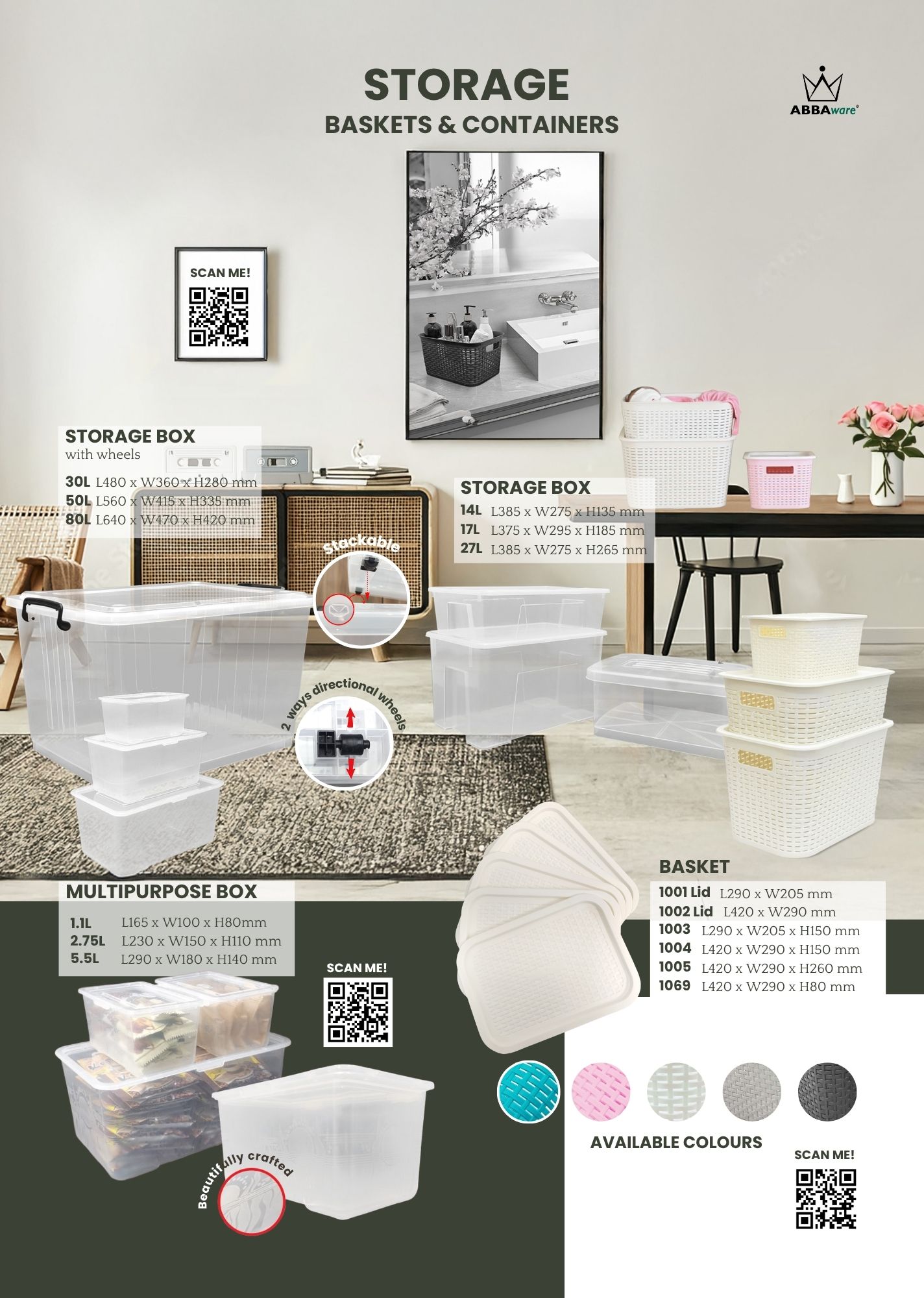 Basket & Storage Boxes