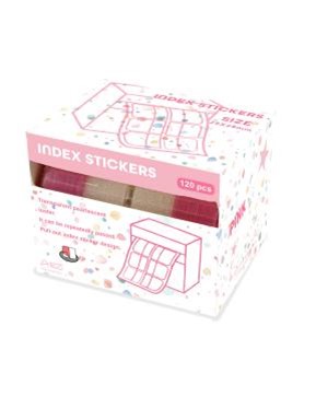 boxes of pull-tab label stickers