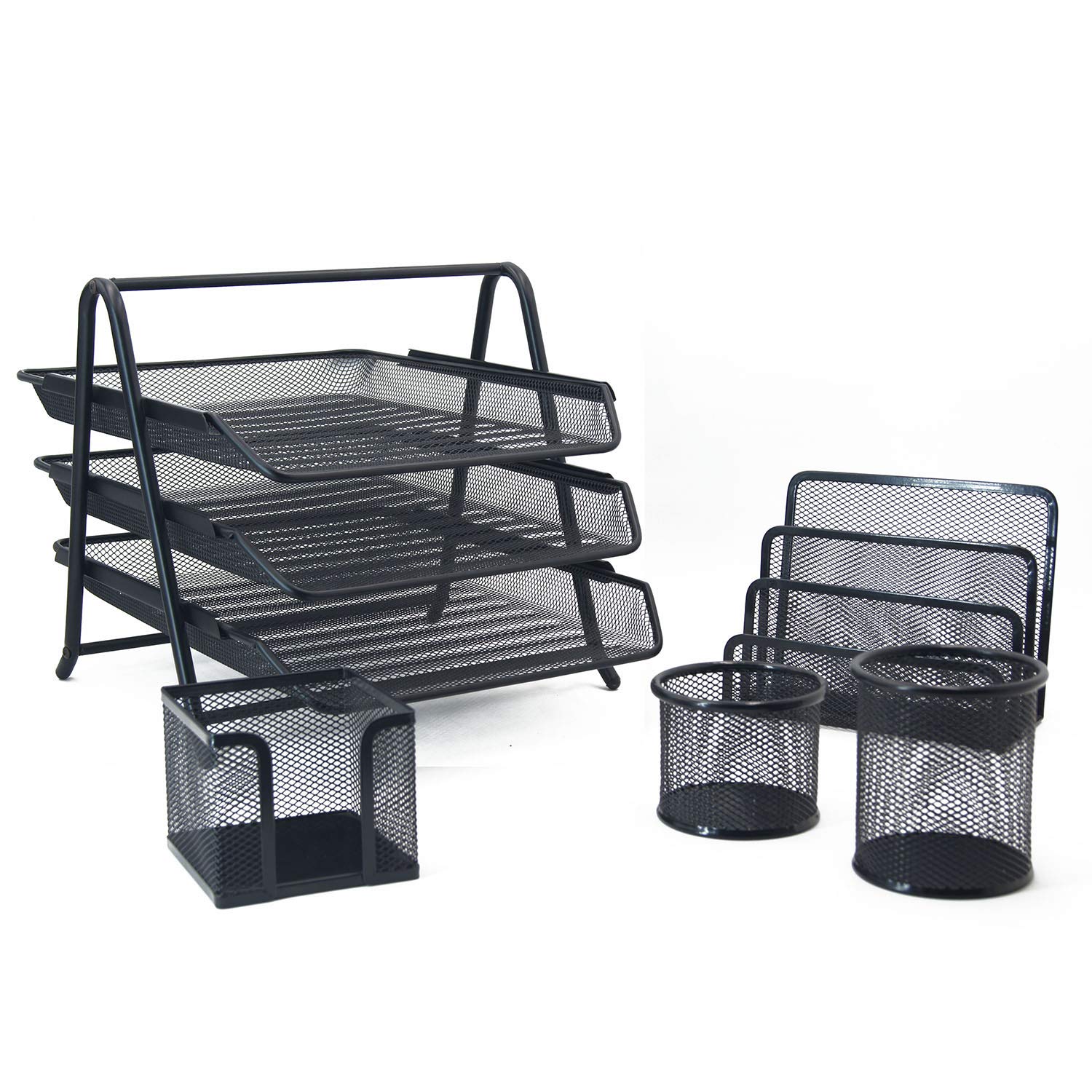 mesh desk organizer
