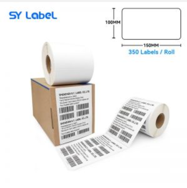 thermal synthetic zebra compatible label