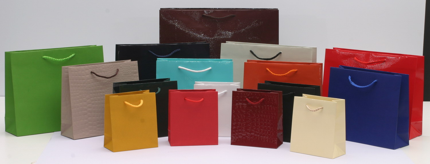 Laminated paper bag