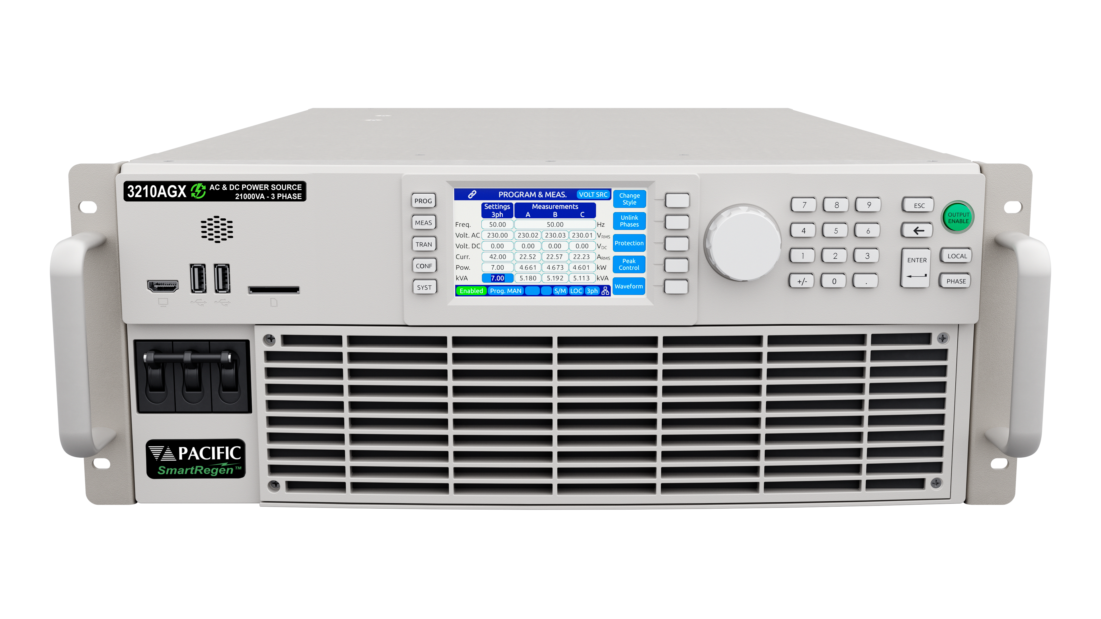 AGX Series - All-In-One Regenerative 4-Quadrant AC/DC Power Source