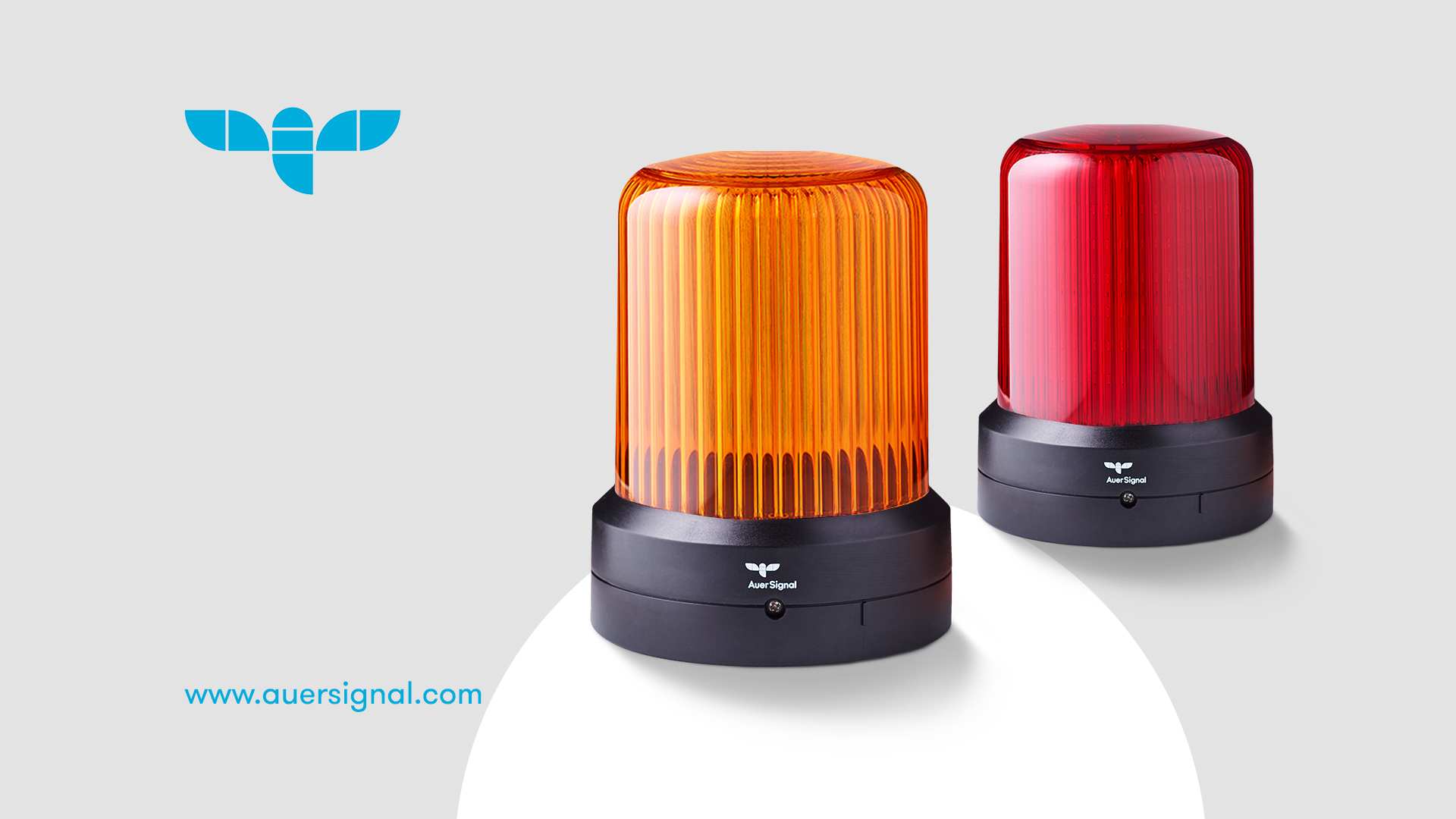 Auer Signalgeräte Signalleuchte LED PFH 860511405 Orange Orange Blitzlicht  24 V/DC, 24 V/AC kaufen