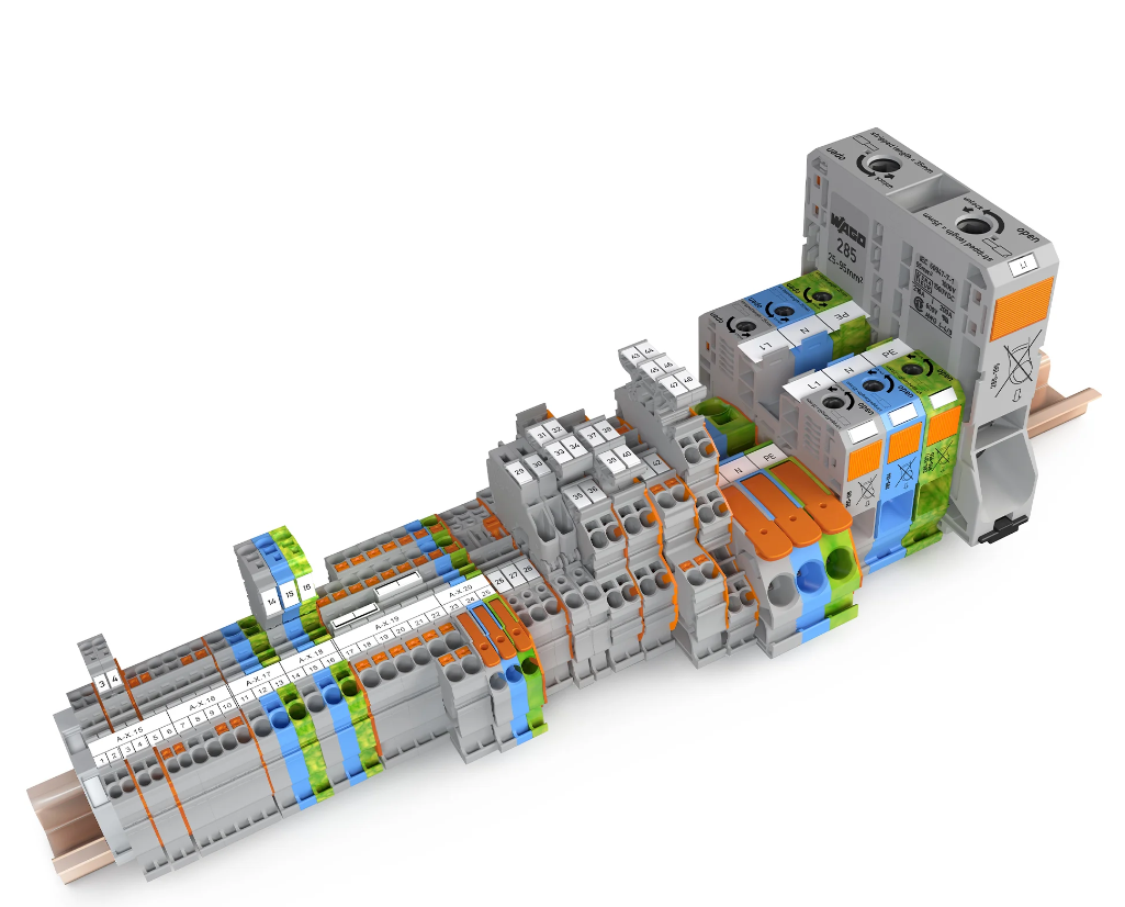RAIL-MOUNT TERMINAL BLOCKS