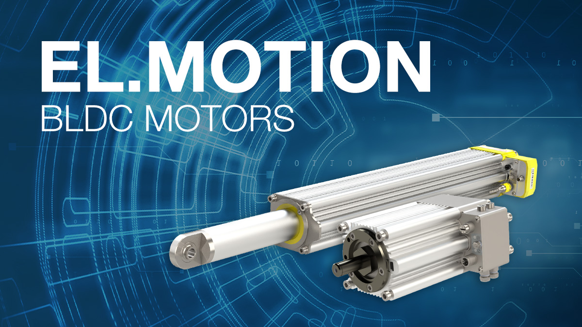 EL.MOTION – the drive units for Industry 4.0