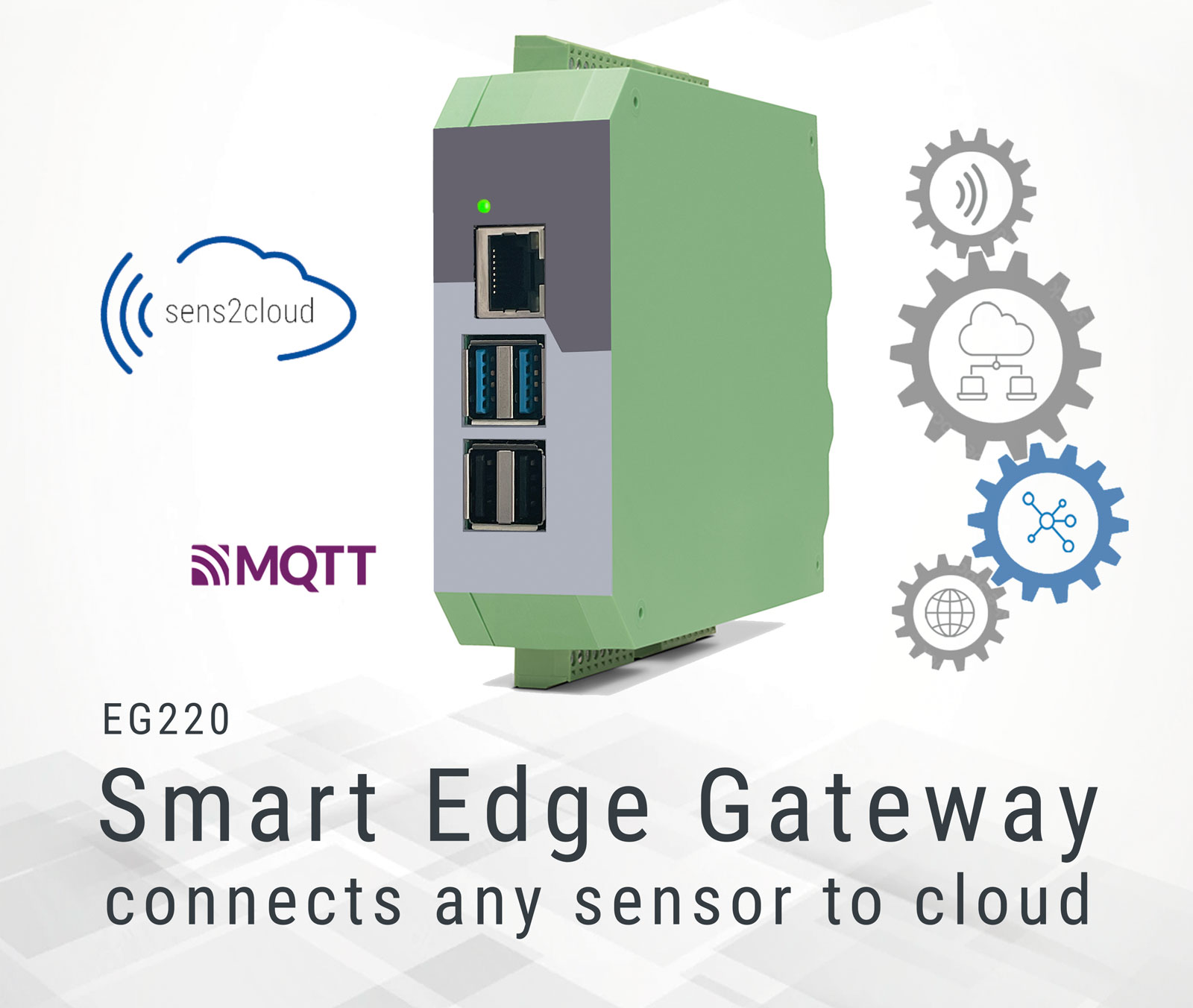 Smart Edge Gateway EG220 - Local data control, global access, seamless IoT integration