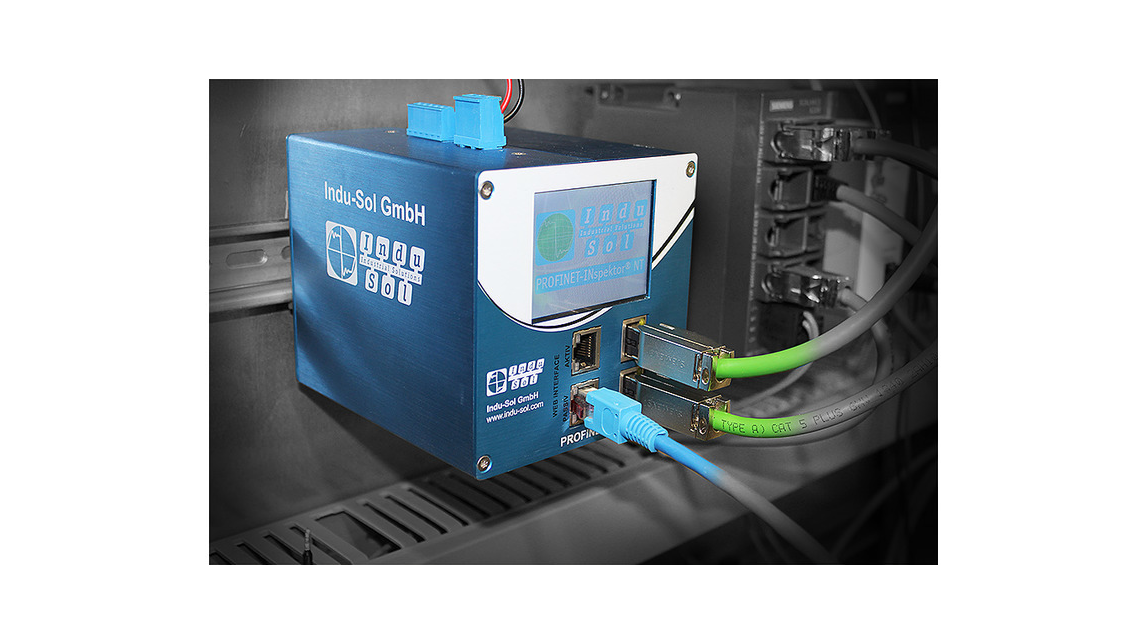 Permanent monitoring with the PROFINET-INspektor® NT