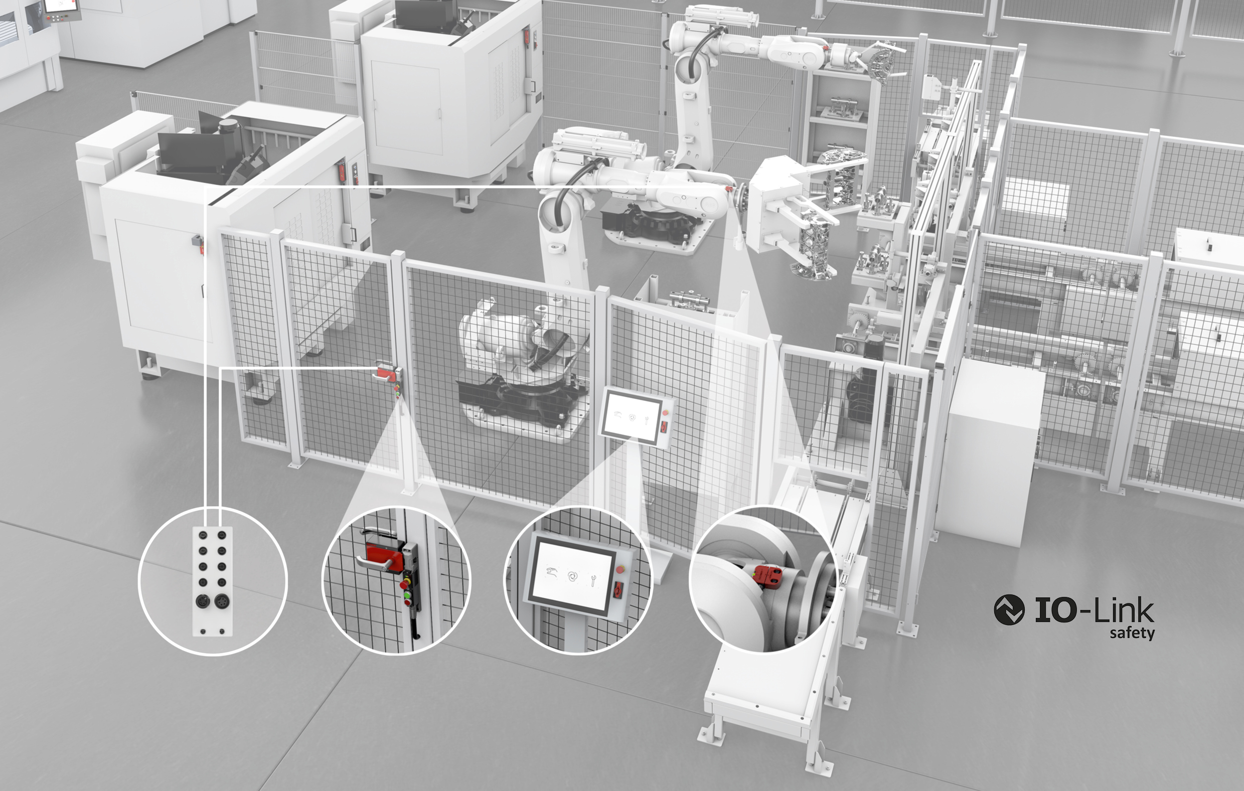 Securely connected – safety switch with IO-Link Safety