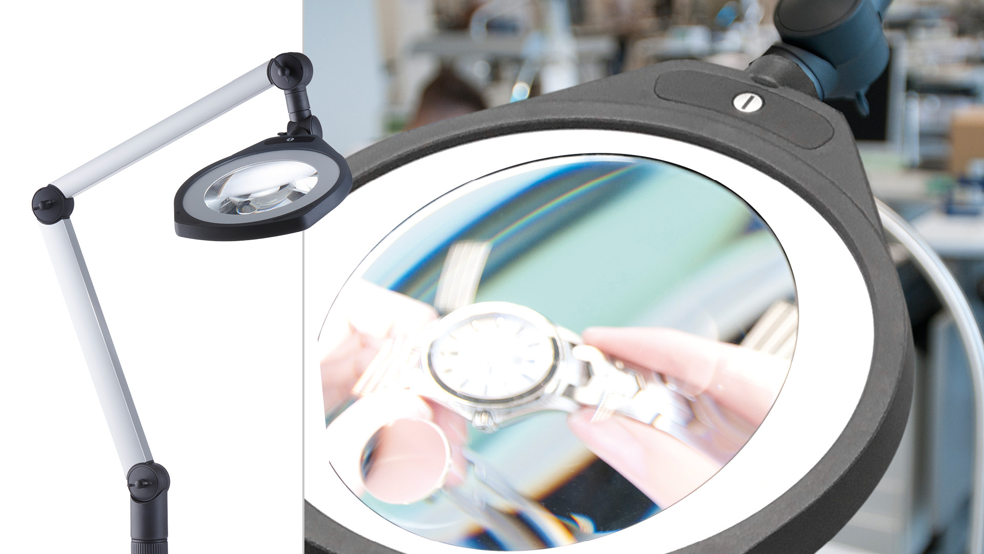 LENSLED II – the magnifying lamp