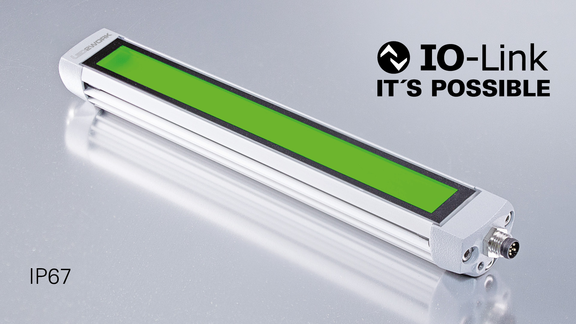 TUBELED_25 RGB-W - Slim light with signal function and IO-Link option