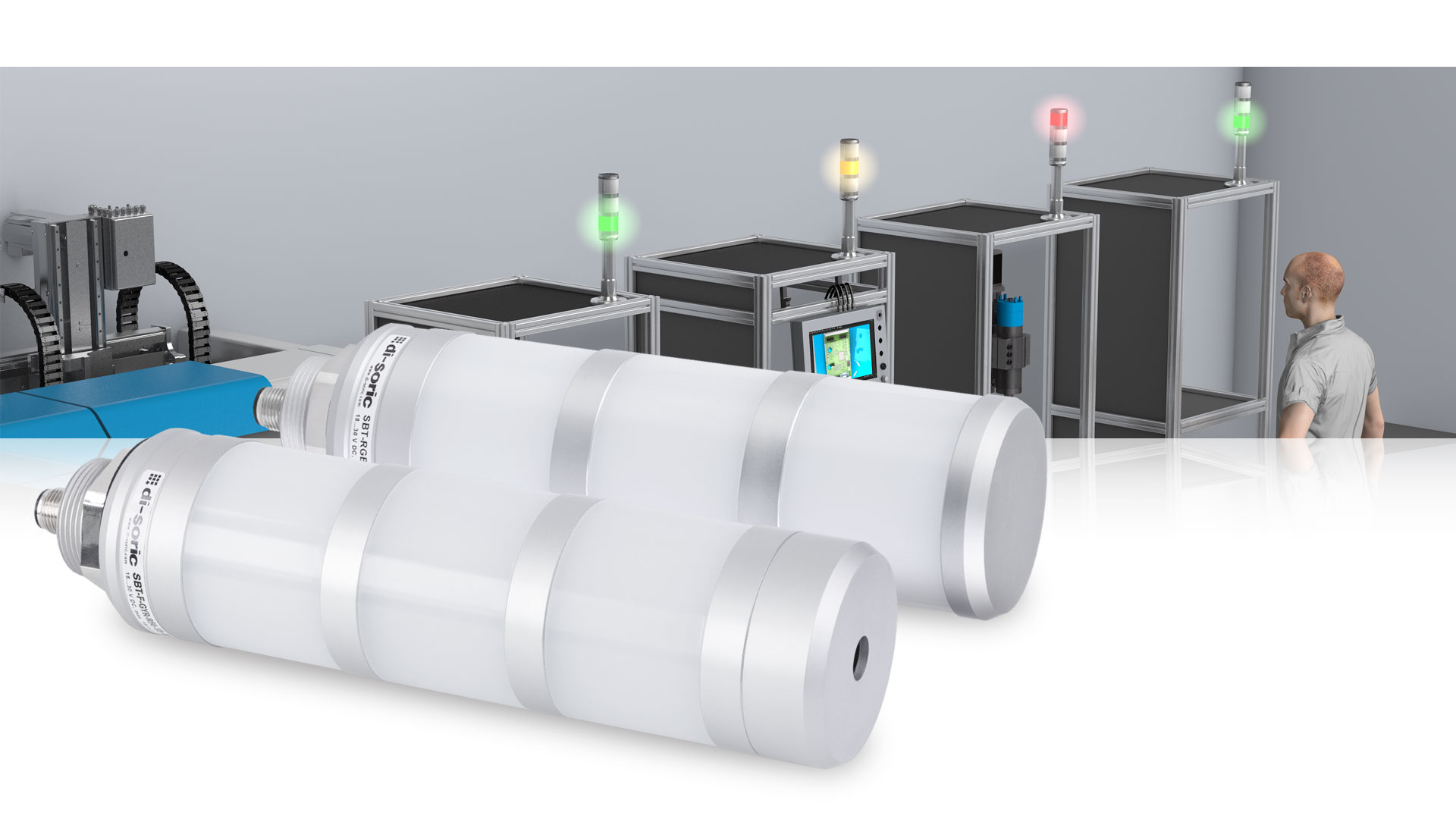 SIGNAL COLUMNS SBT-F FIXED COLOR / SBT- RGB MULTICOLOR