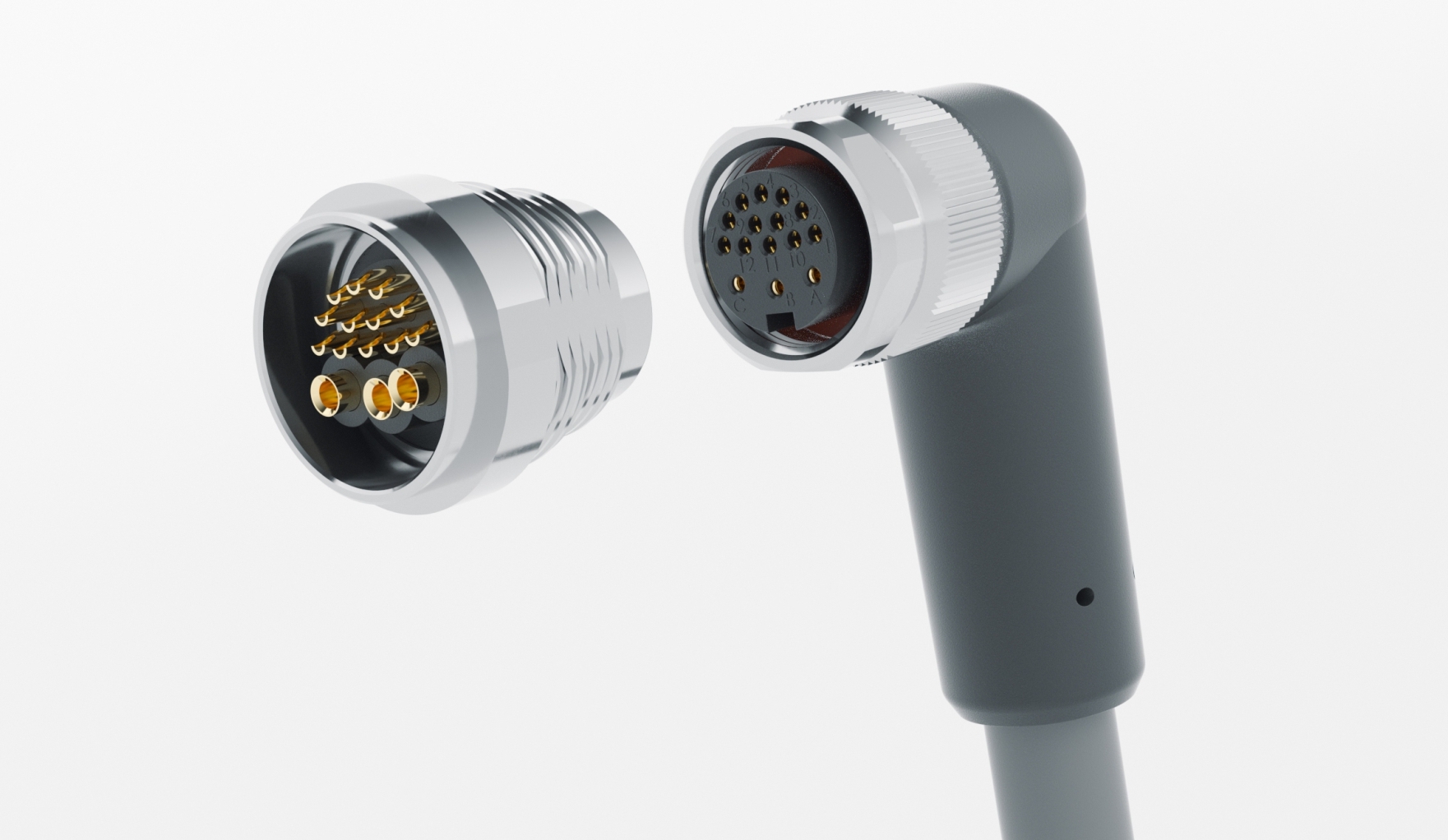 M16 12+3 Circular Connector
