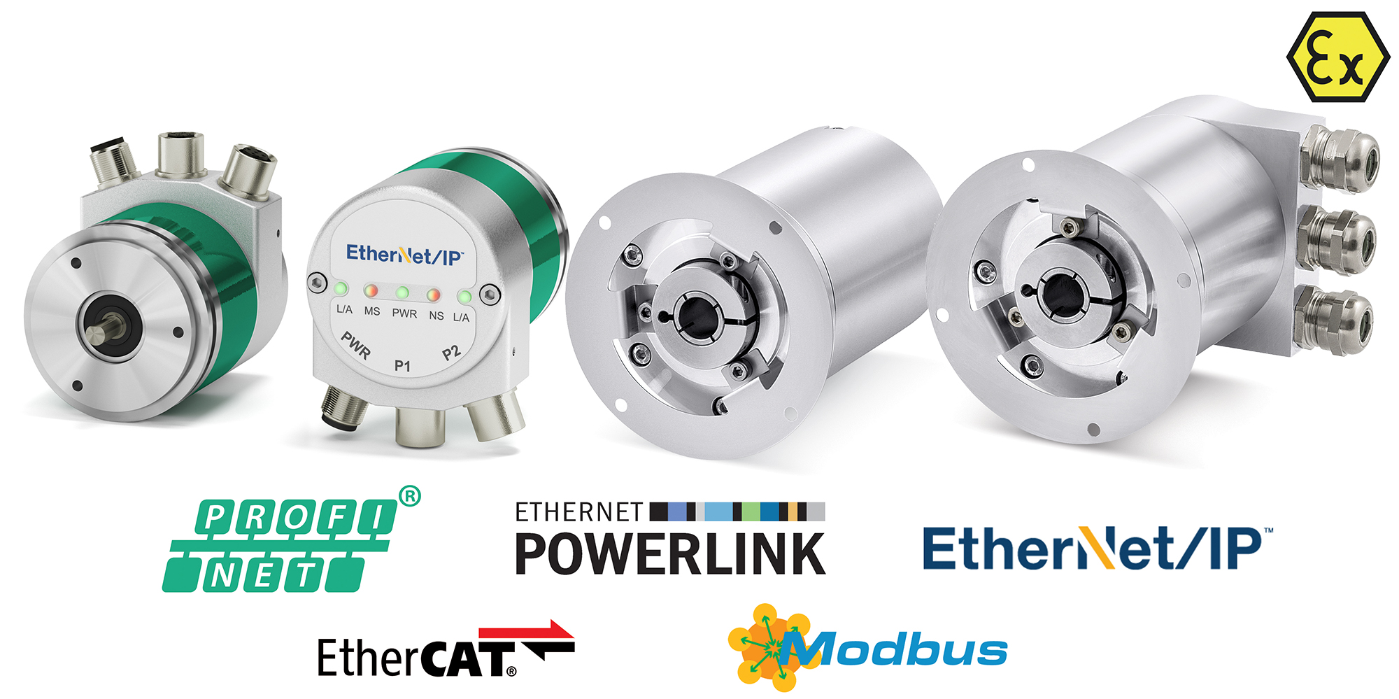 Absolute Rotary Encoders with Ethernet Interface