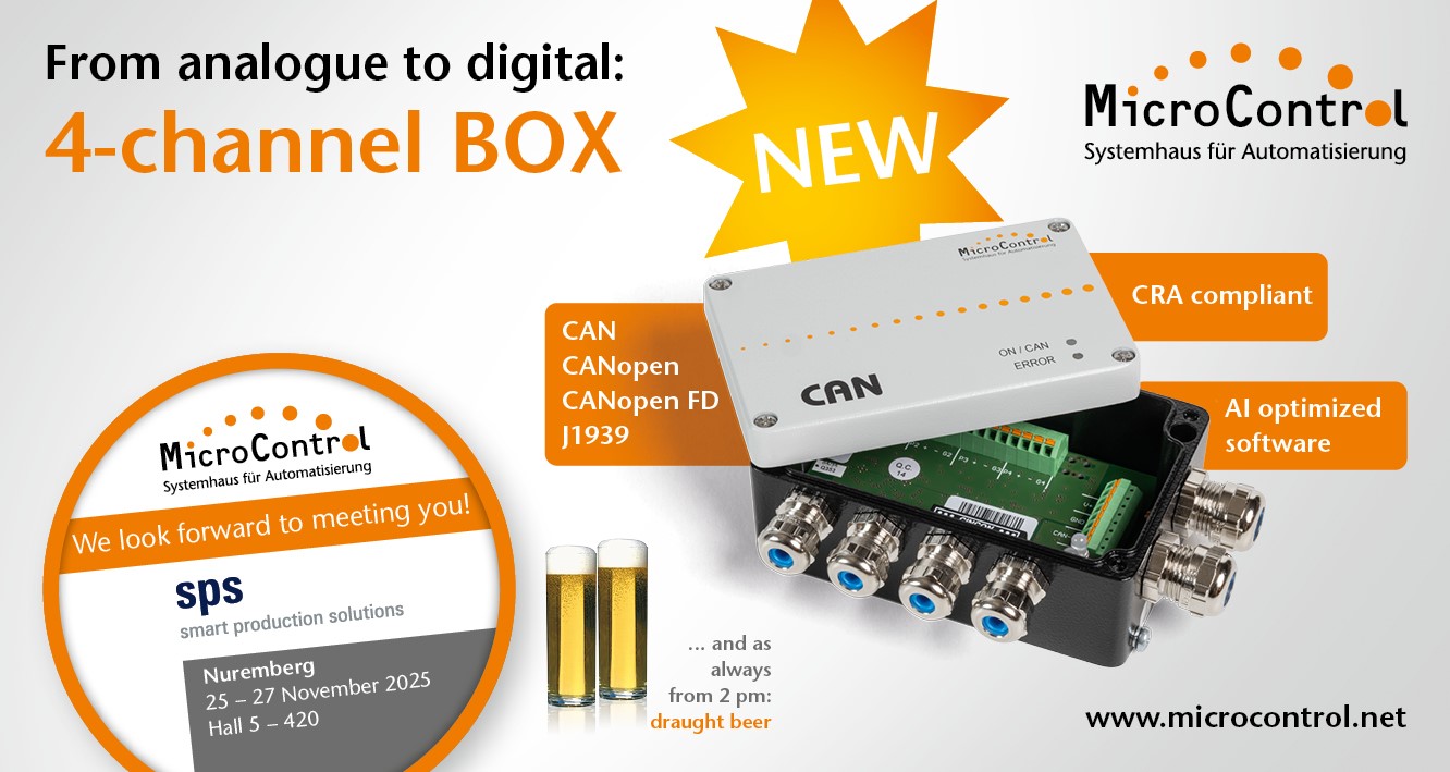 I/O Modules CANopen / CANopen FD and NEW µCAN-BOX Generation