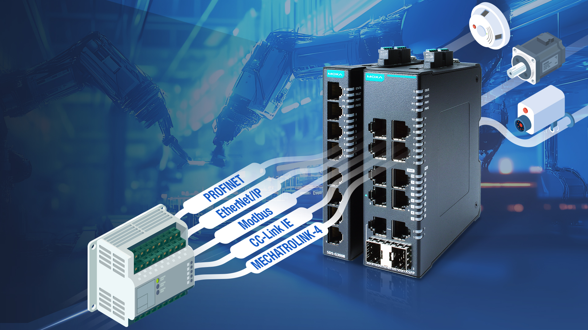 Smart switches for easy and secure network automation