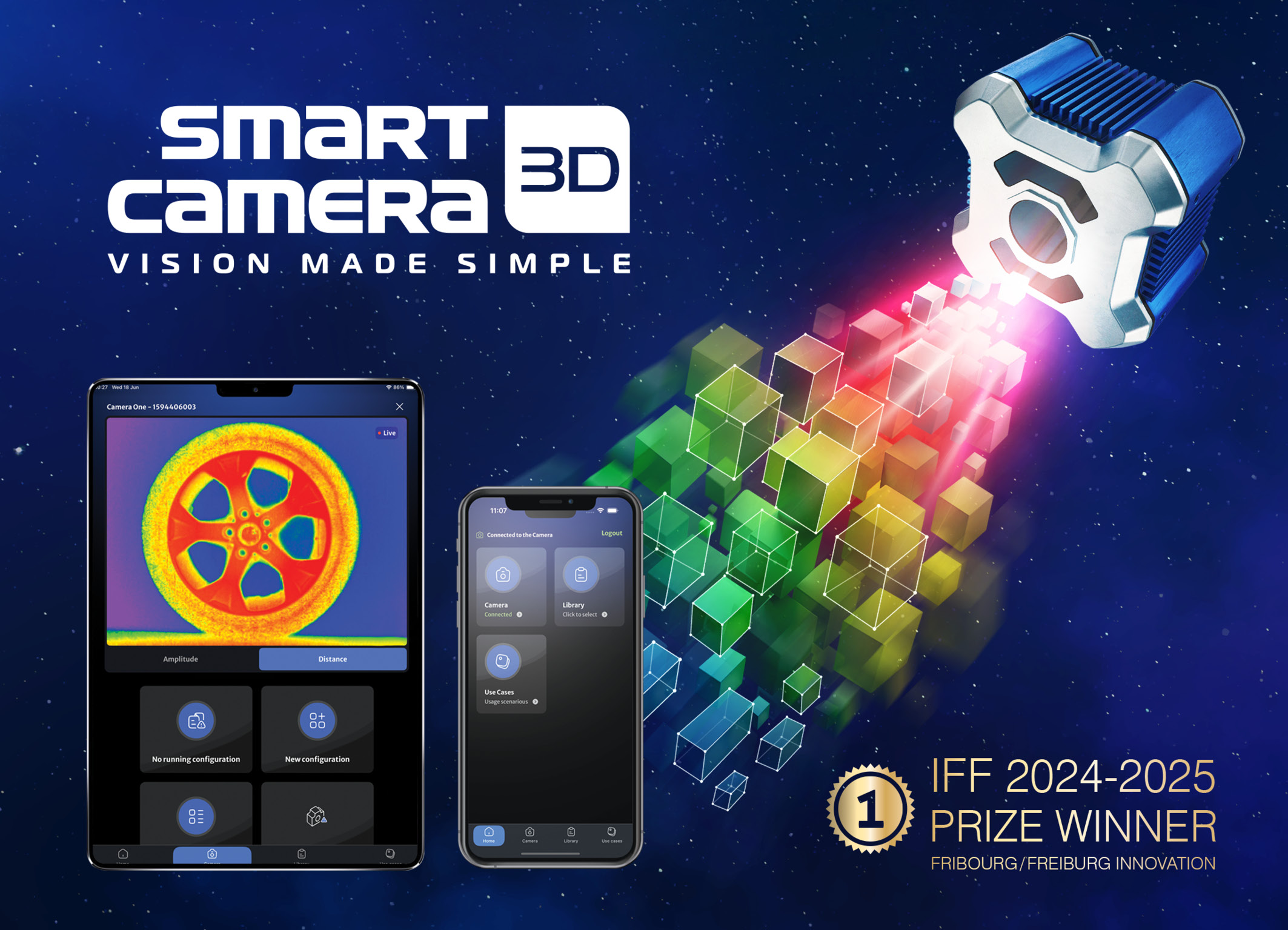 Contrinex 3D Smart Camera Delivers Real-Time Depth Measurement with Embedded Intelligence
