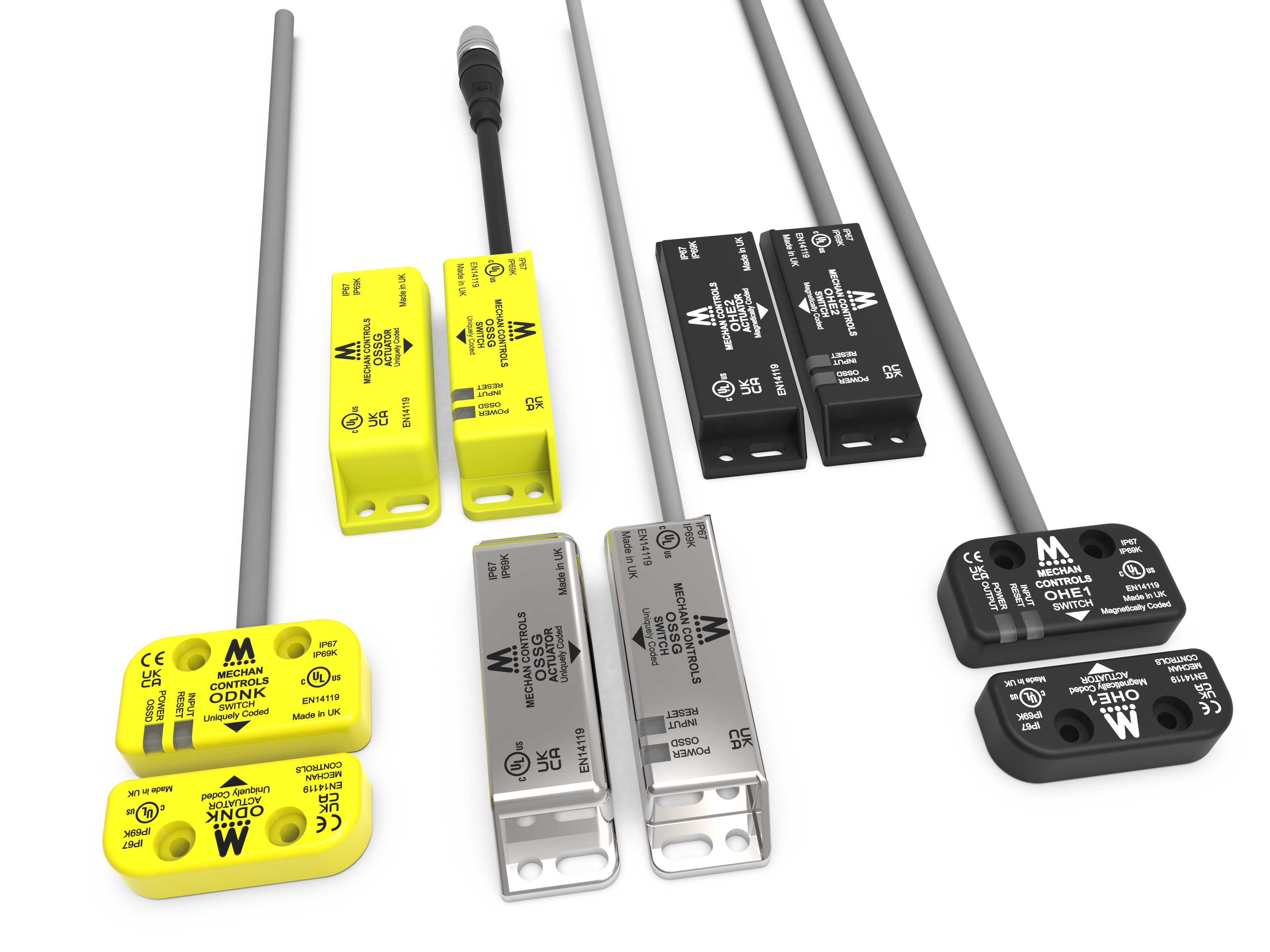 OSSD Non-Contact Safety Switches