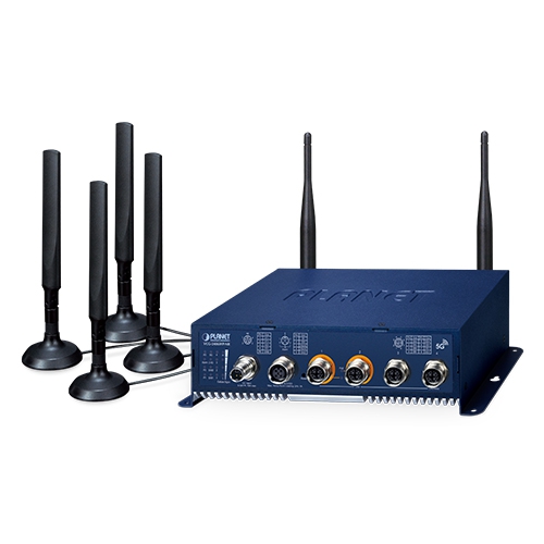 Industrial/Vehicle 5G NR Cellular Wireless Gateway with M12 PoE+