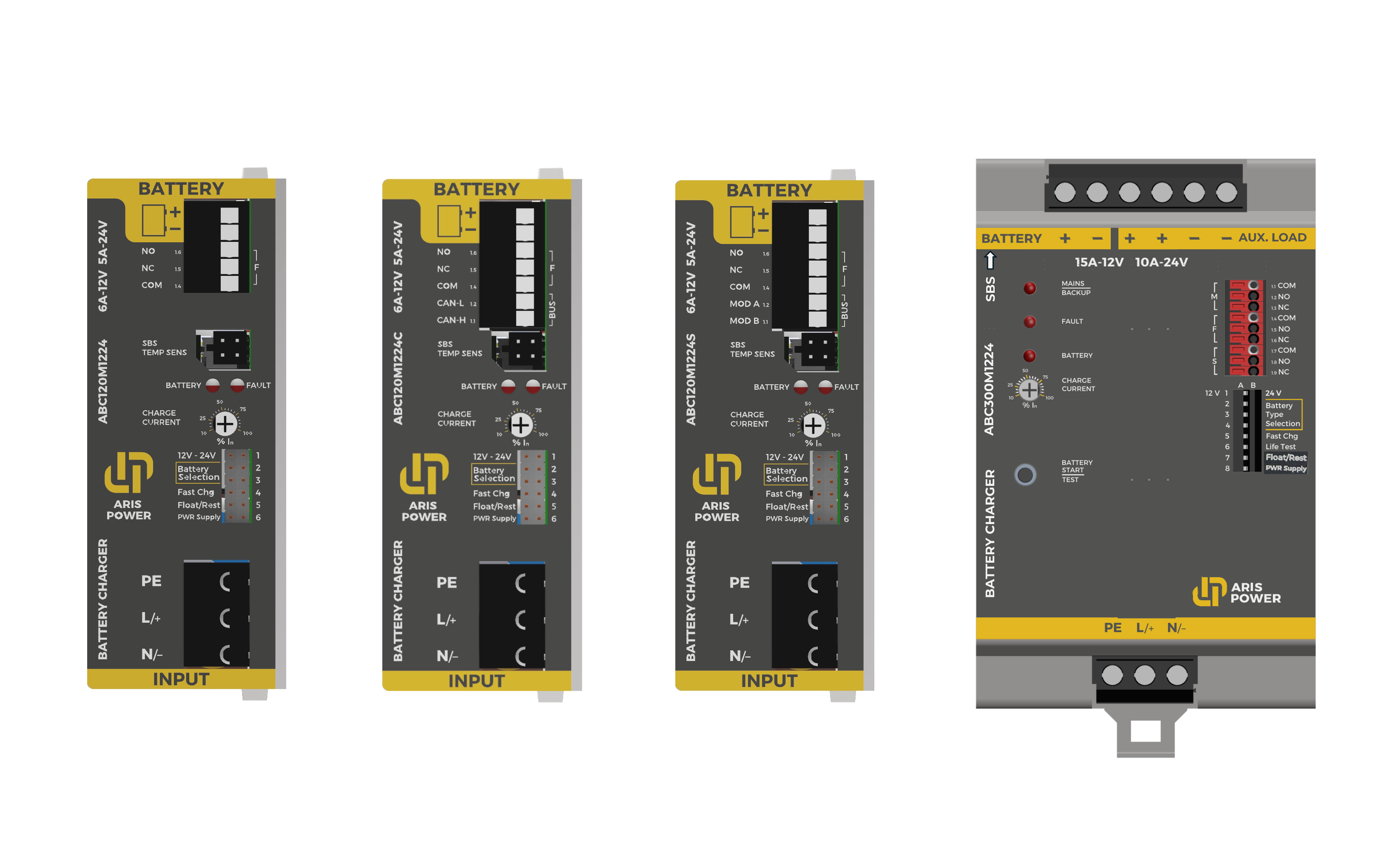 ARIS POWER SMART Battery Chargers