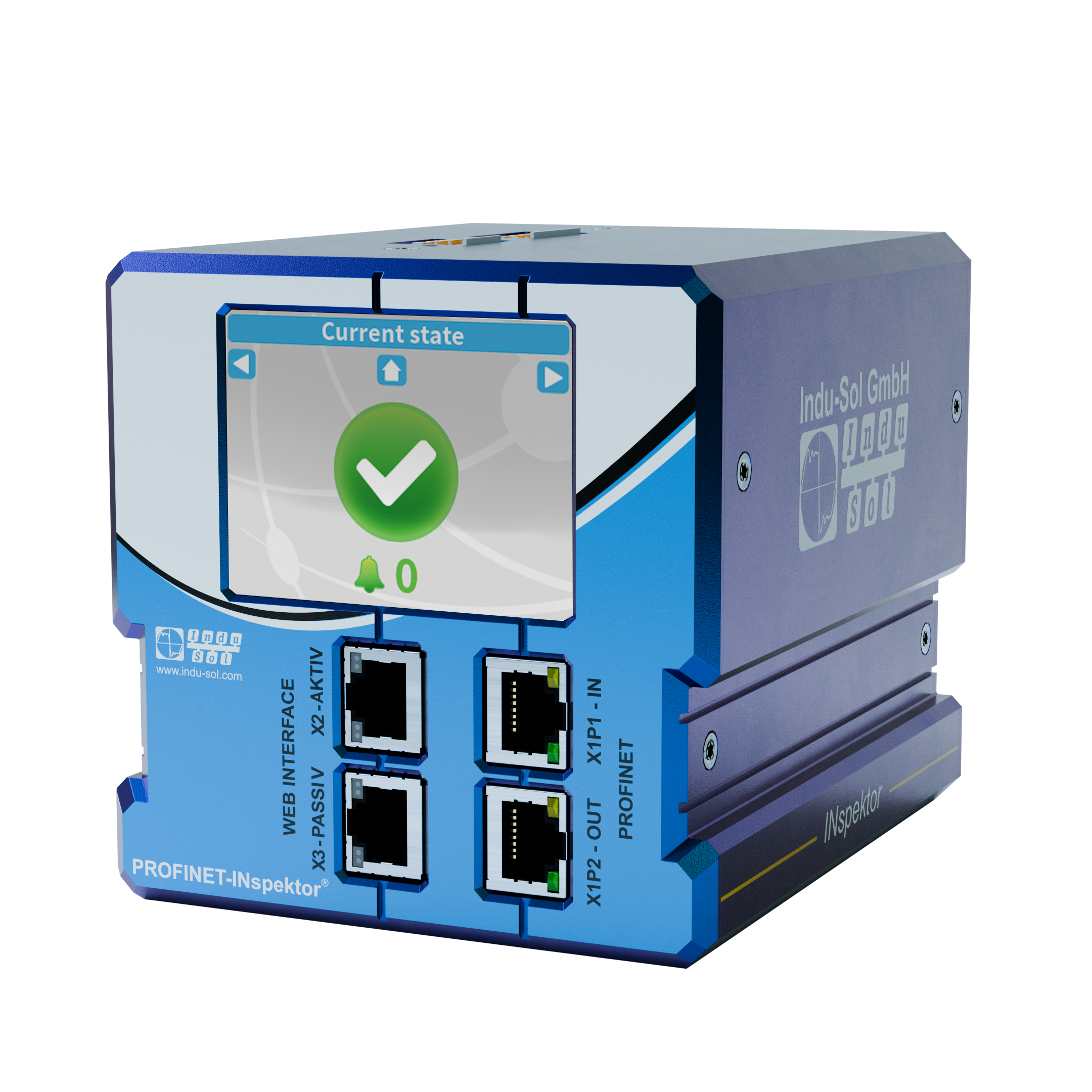 Permanent monitoring with the PROFINET-INspektor® NT