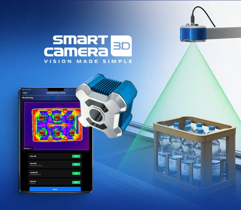 Contrinex 3D Smart Camera Delivers Real-Time Depth Measurement with Embedded Intelligence