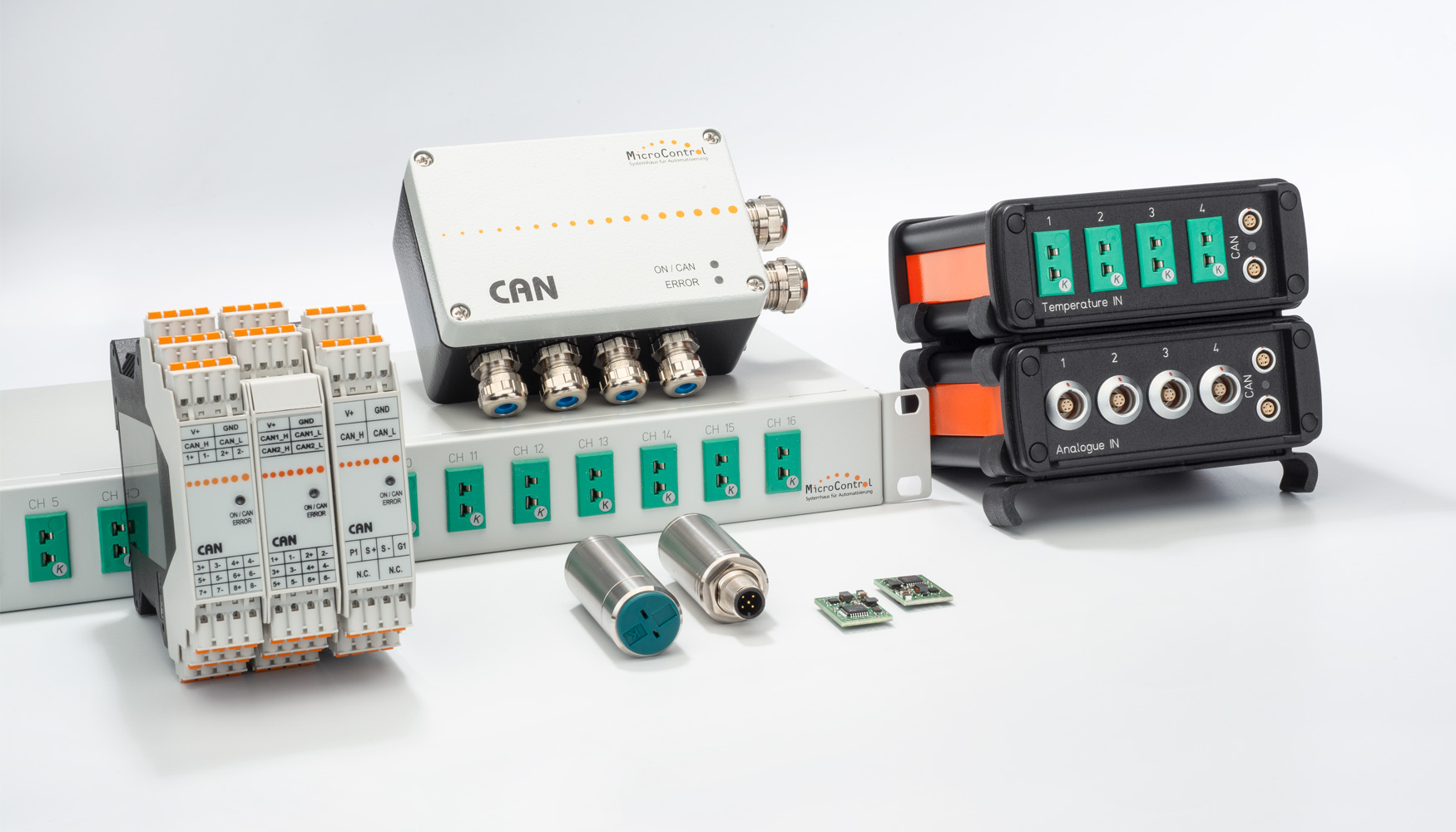 I/O Modules CANopen / CANopen FD and NEW µCAN-BOX Generation