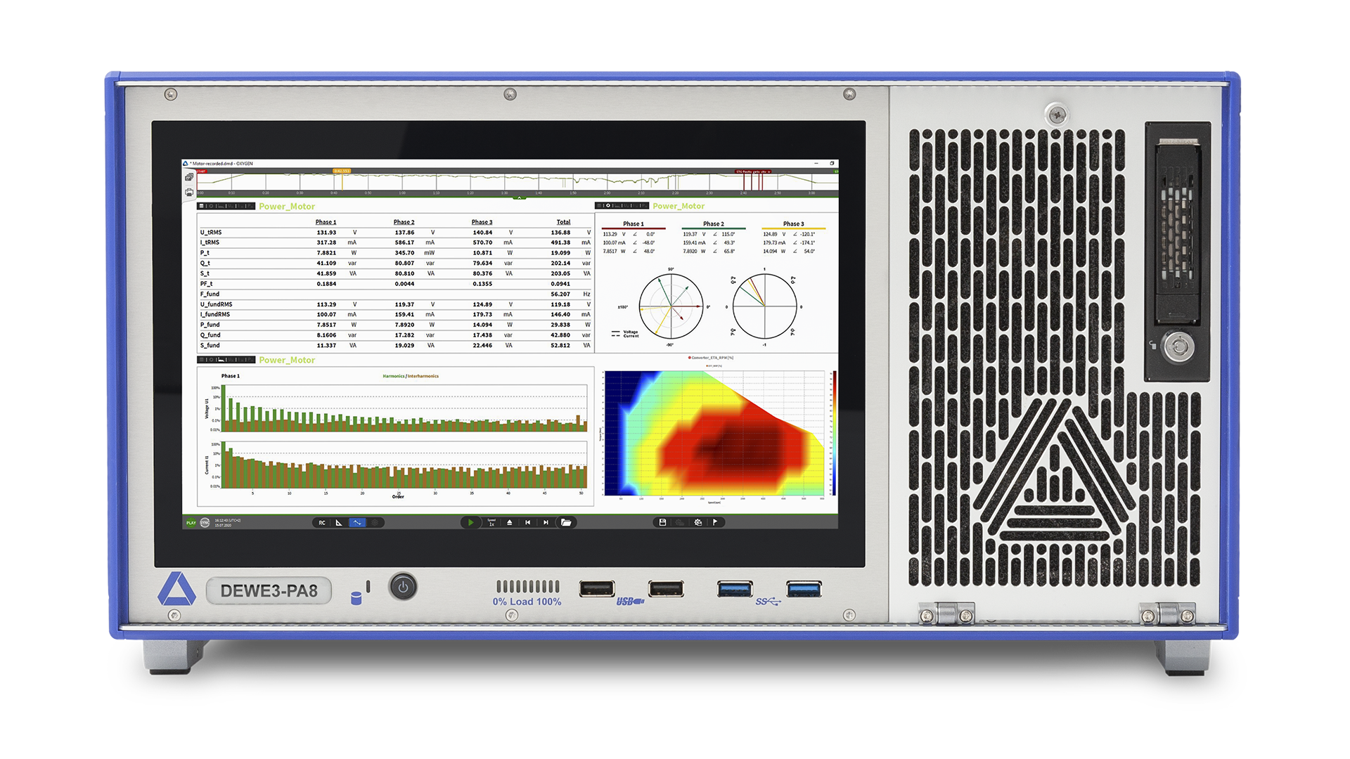 THE ADVANCED POWER ANALYZER: DEWE3-PA8