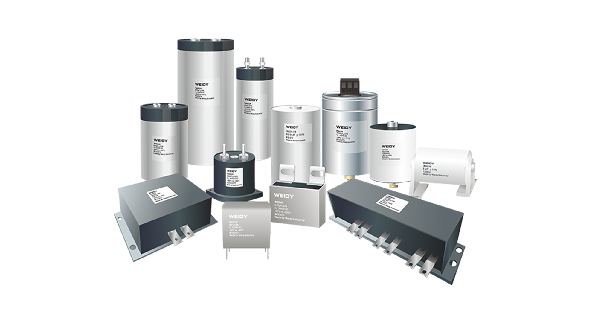 Capacitors for power electronics