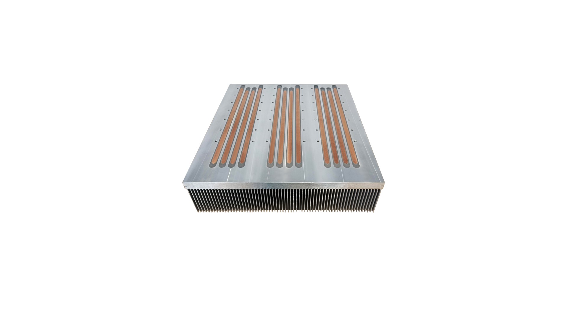 Skived Heatsink with Embedded heatpipe