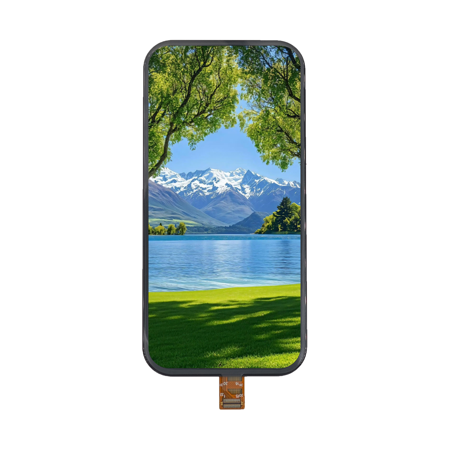 4.39 inch AMOLED display with capacitive touch panel, bezel design, thin and light for education industry