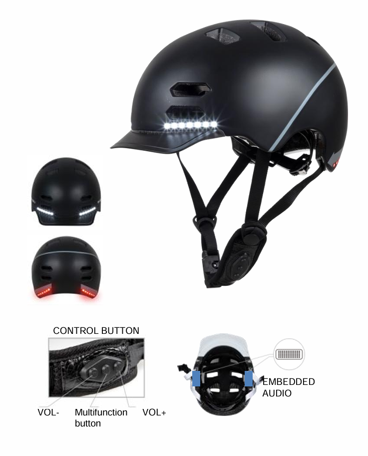 smart helmet-eScooter Helmet