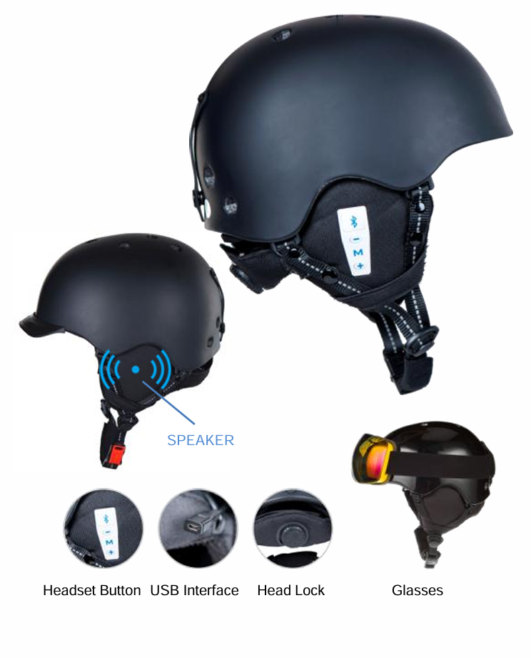 smart helmet-Ski Helmet