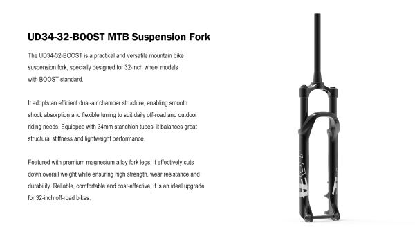 UD34 32BOOST Suspension Fork