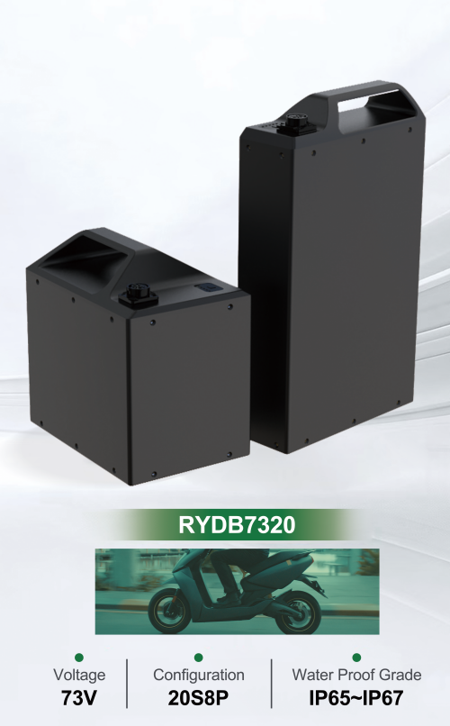 RYDB7320 73V 20.8Ah High-Power Lithium-ion Battery for Electric Motorcycle