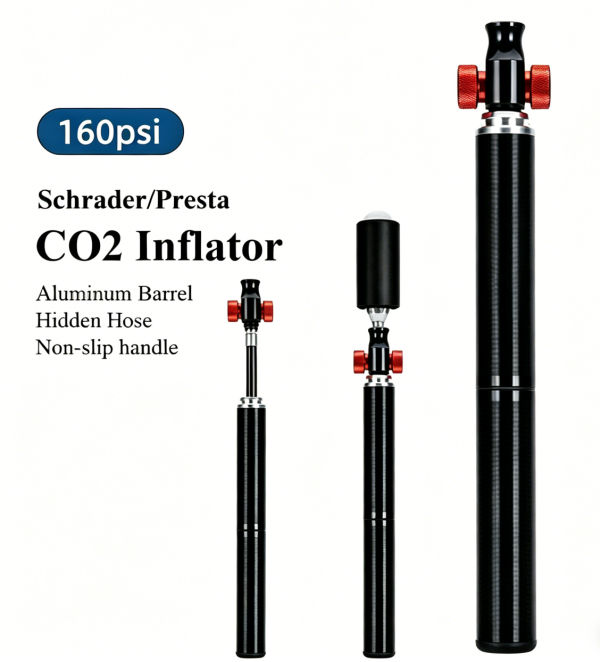 Dual-Function CO2 Inflator + Bike Pump (2-in-1)