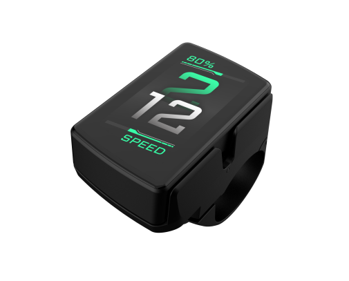 Super compact color display, lateral